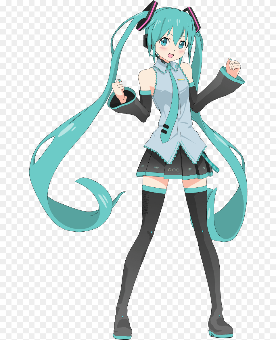 Mmd Fuchin Kuubo Miku, Book, Comics, Publication, Person Free Transparent Png