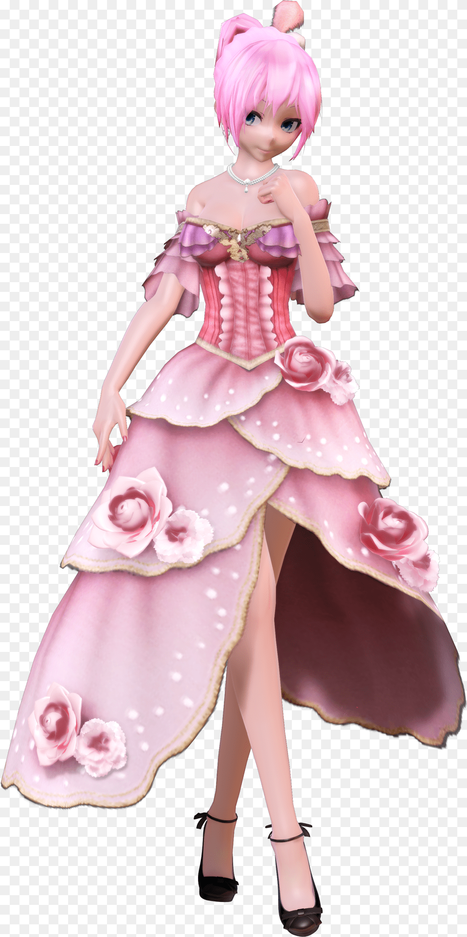 Mmd Luka Dress, Figurine, Toy, Doll, Girl Free Transparent Png