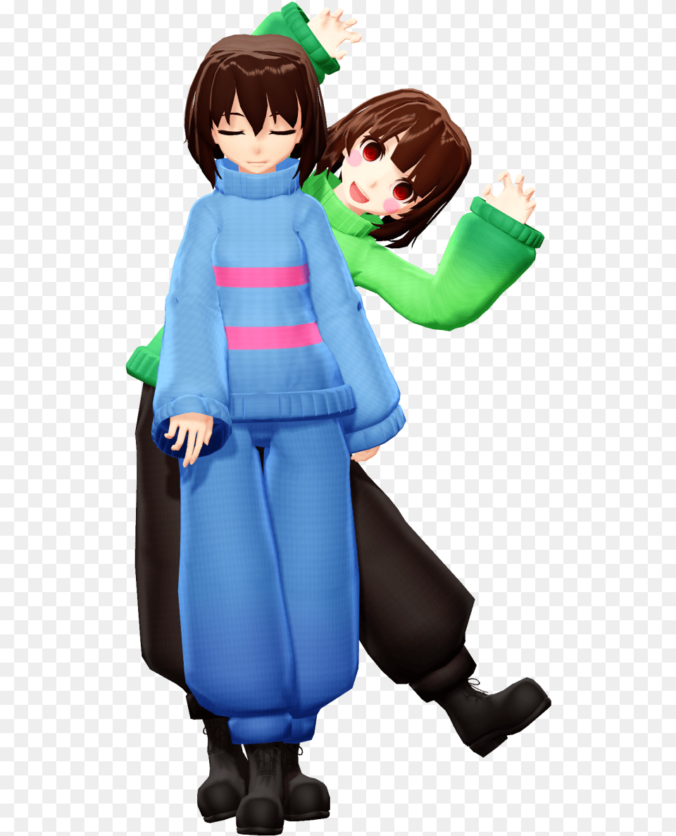 Mmd Model Dl Undertale, Comics, Publication, Book, Sleeve Png Image