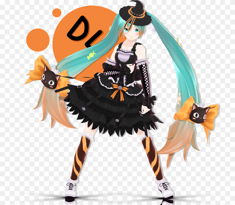 Mmd Witch Miku, Book, Comics, Person, Publication Free Png Download