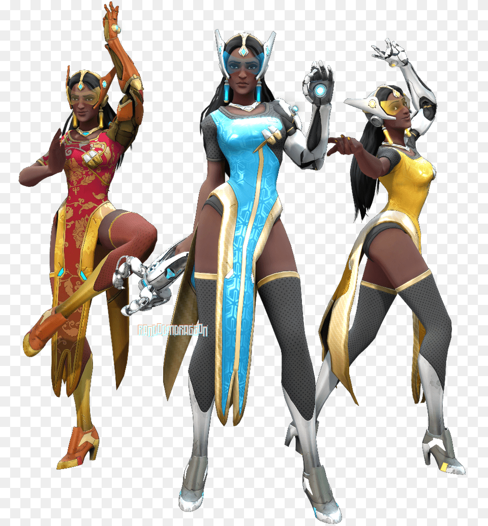 Mmdxoverwatch Symmetra, Person, Clothing, Costume, Female Png Image