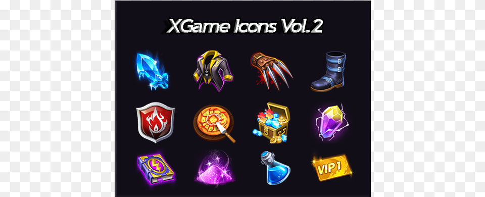 Mmorpg Game Icons, Light Free Transparent Png