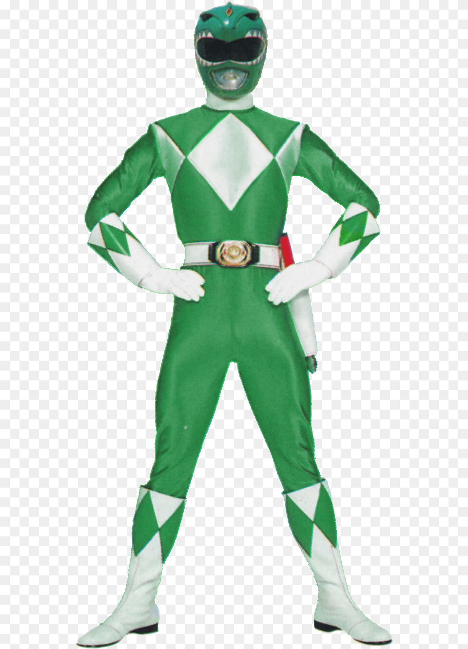 Mmpr Green V1 Blue Power Ranger 90s, Person, Clothing, Costume, Man Free Png