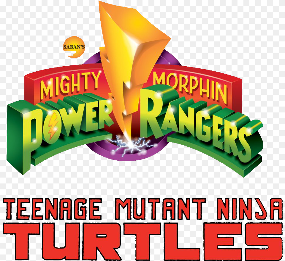 Mmpr Tmnt Logo Graphic Design, Advertisement, Poster Free Png
