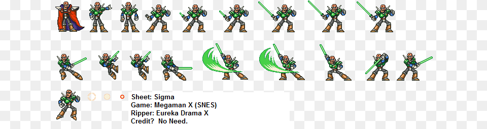 Mmx Sigma Metal Slug Megaman, People, Person Free Png