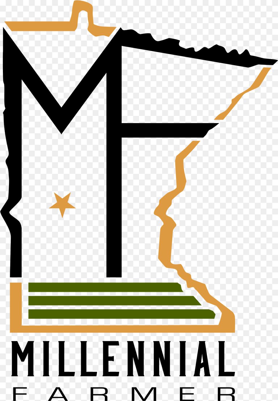 Mn Millennial Farmer Logo, Grass, Plant, Person, Outdoors Free Png Download