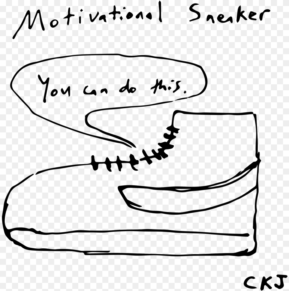 Mn Motivational Sneaker, Clothing, Footwear, Shoe, Blackboard Free Transparent Png