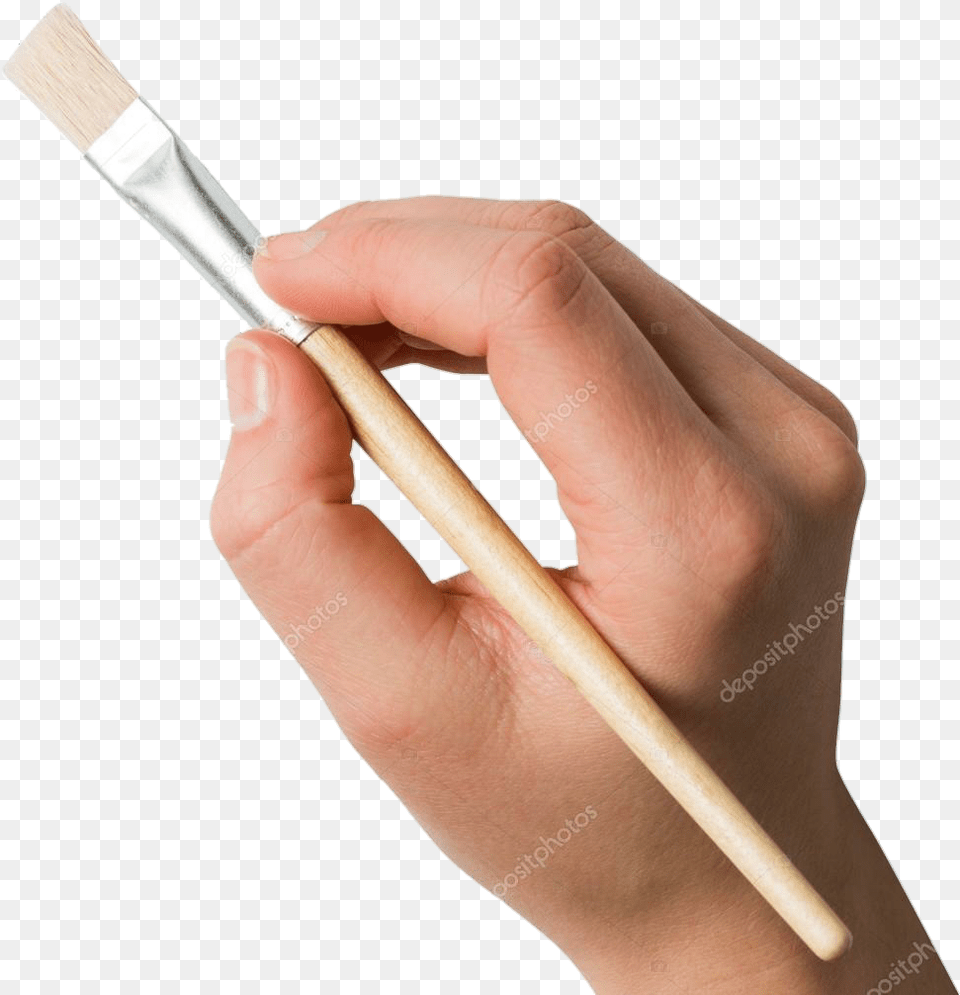 Mo Hand Pincel Lucianoballack Hand Paint Brush, Device, Tool Free Png