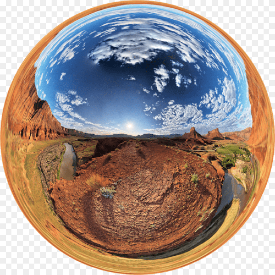 Moab Panorama, Fisheye, Nature, Outdoors, Person Free Transparent Png