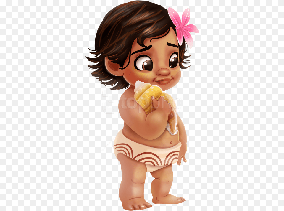 Moana Baby, Person, Face, Head, Food Free Png