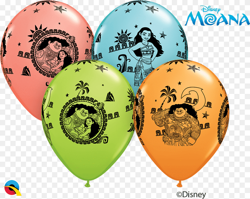 Moana Baby, Balloon, Adult, Female, Person Free Png