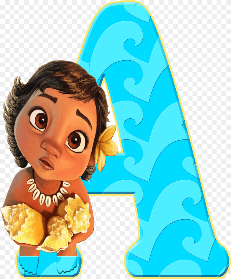 Moana Baby Clipart Icons And Backgrounds Moana Baby, Face, Head, Person, Text Free Png Download