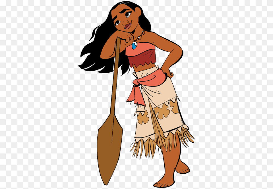 Moana Clip Art Disney Clip Art Galore, Oars, Adult, Female, Paddle Free Png