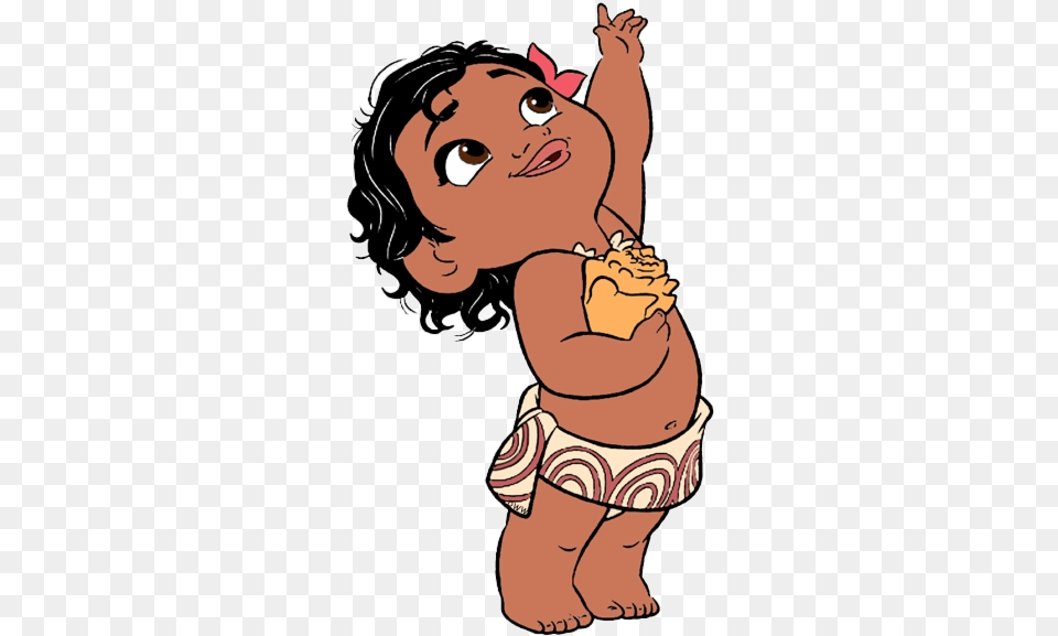 Moana Clip Art Disney Galore Toddler Coloring Pages Moana Baby, Person, Face, Head, Cartoon Free Transparent Png