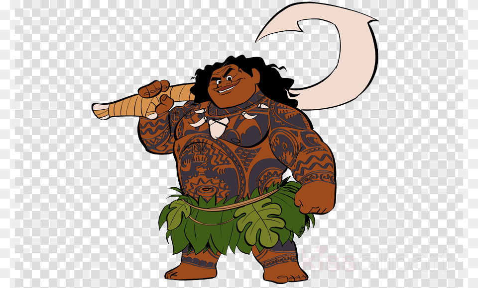 Moana Clipart, Person, Face, Head, Hula Free Png