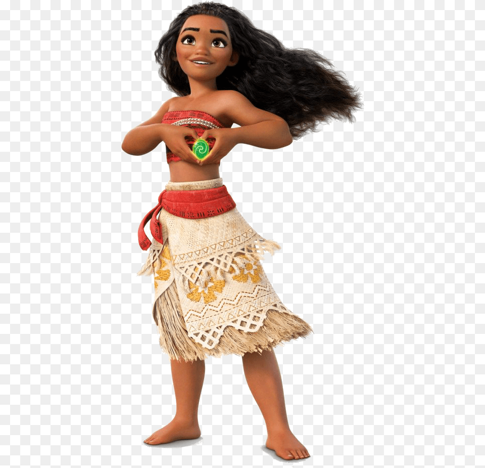 Moana Clipart Transparent Background Moana, Toy, Doll, Person, Girl Free Png Download