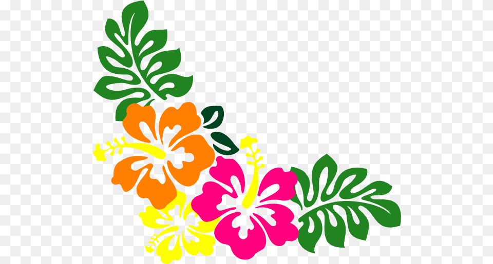 Moana Clipart Tropical Flower Hibiscus Clip Art, Plant, Floral Design, Graphics, Pattern Png