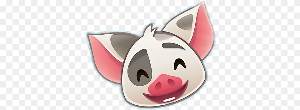 Moana Fofo Disney Porco Emotions Emoji Disney Emoji Moana, Animal, Mammal, Pig Png