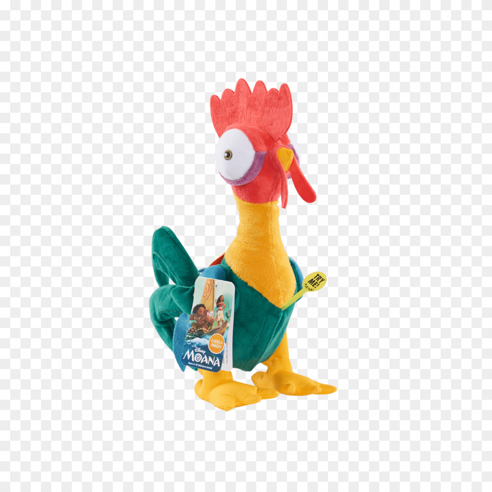 Moana Hei Hei Feature Plush Out Of Package, Toy, Figurine, Person Free Png