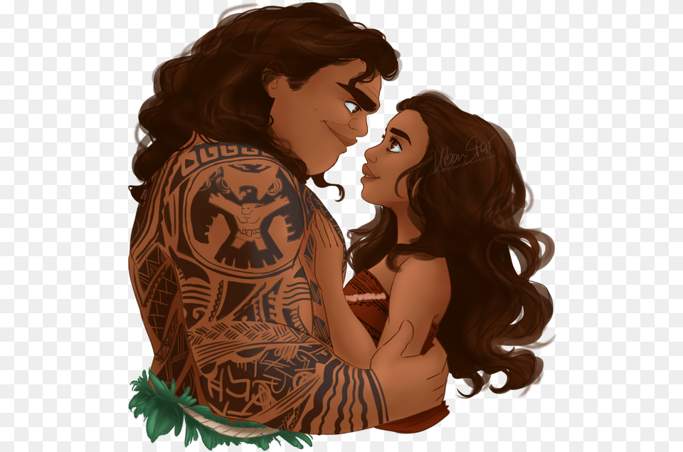 Moana Love, Adult, Female, Person, Skin Free Png