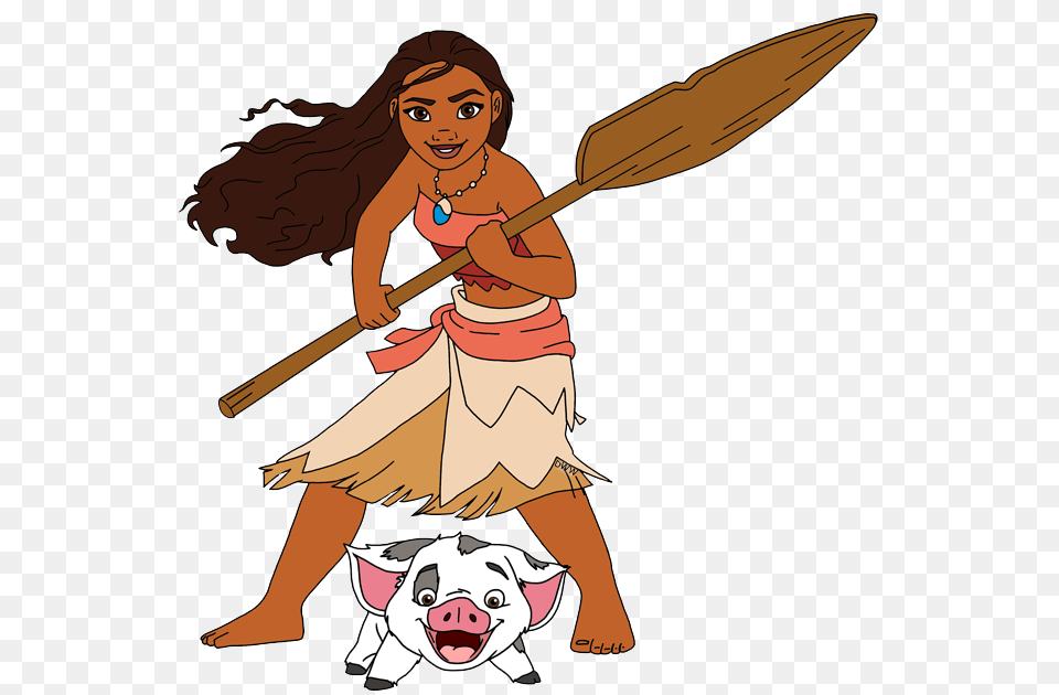 Moana Moana Disney, Adult, Person, Oars, Woman Free Png