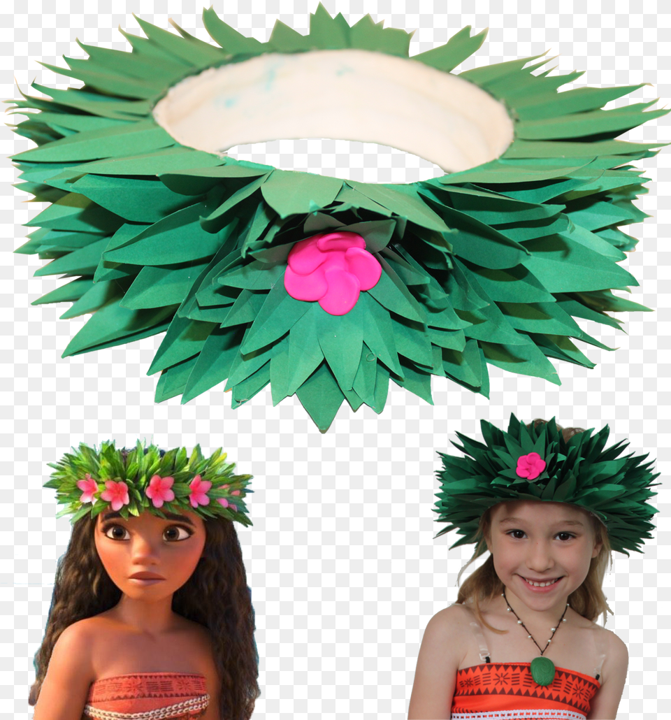 Moana Moana With Flower Crown, Woman, Adult, Bride, Wedding Free Transparent Png