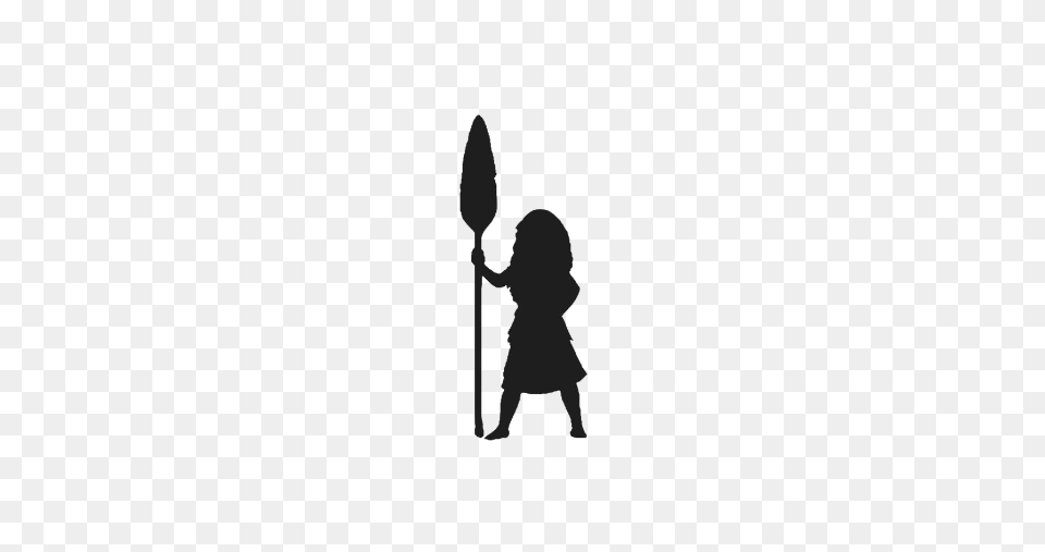 Moana Tagged Booster Pack Wonderland Pin Trading, Silhouette, Weapon, Spear, Adult Png Image
