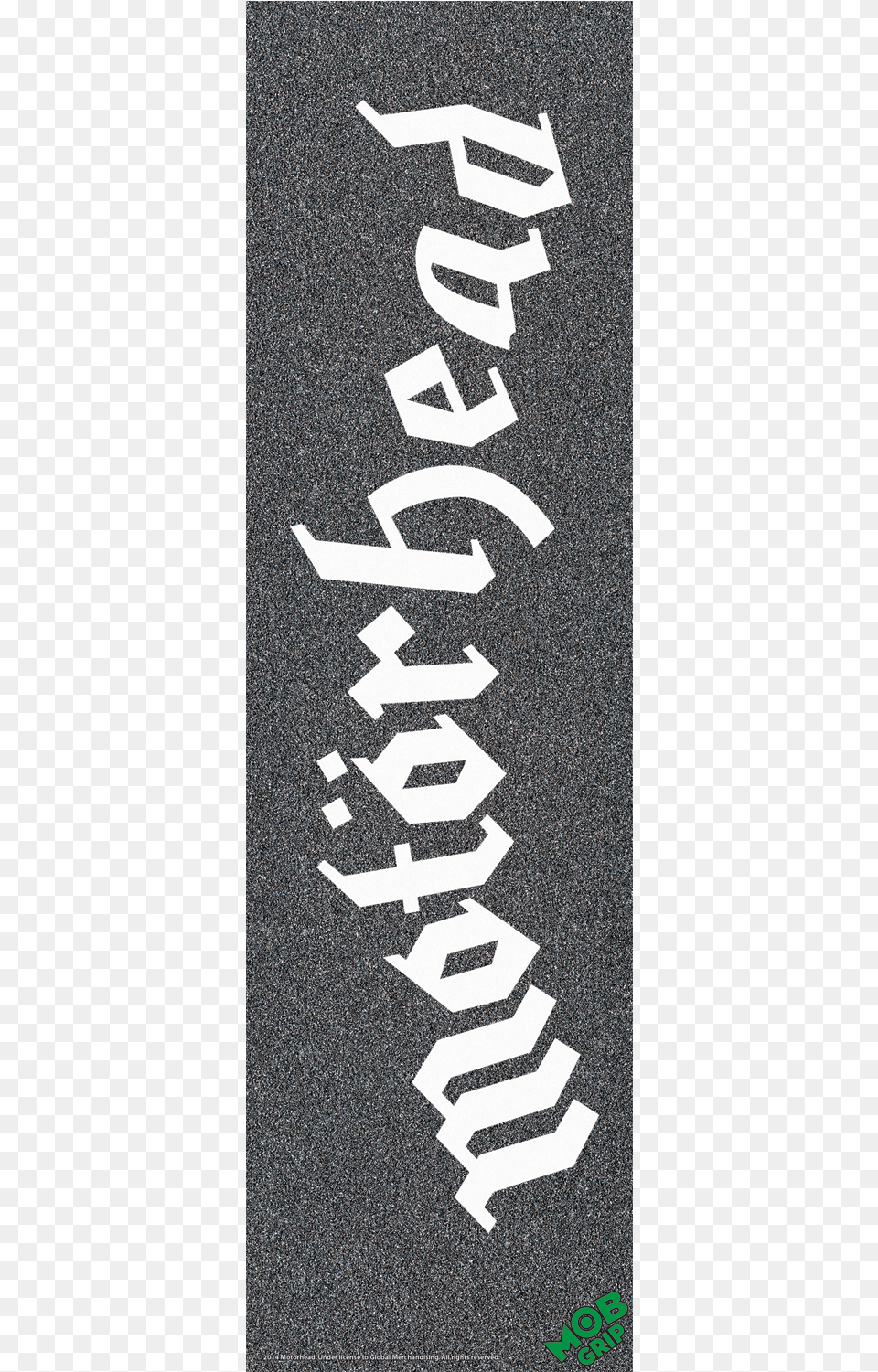 Mob Motorhead Logo Single Sheet Mob Grip Motorhead Logo Grip Tape 9quot X, Road, Tarmac, Text Png Image