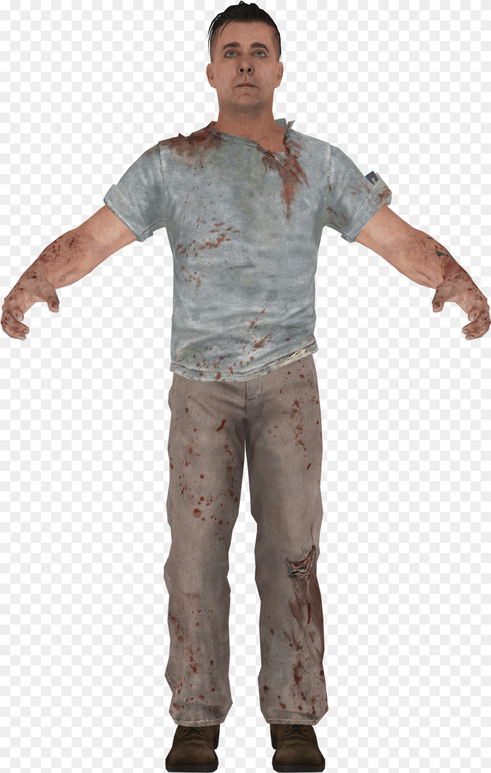 Mob Of The Dead Zombies Mob Of The Dead Billy Handsome, T-shirt, Person, Hand, Finger Png Image