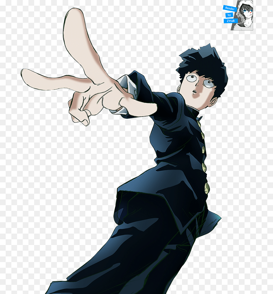 Mob Psycho 100 Render 04 V2 Mob Psycho 100 Live Action Cast, Adult, Female, Person, Woman Free Transparent Png