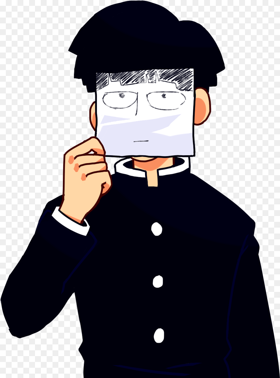 Mob Psycho Transparent Gif, Baby, Person, Art, Publication Free Png