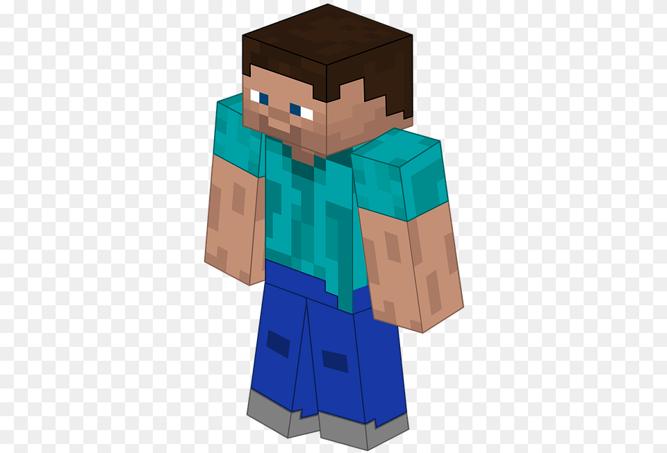 Mob Steve Minecraft Bez Ta, Mailbox Png Image