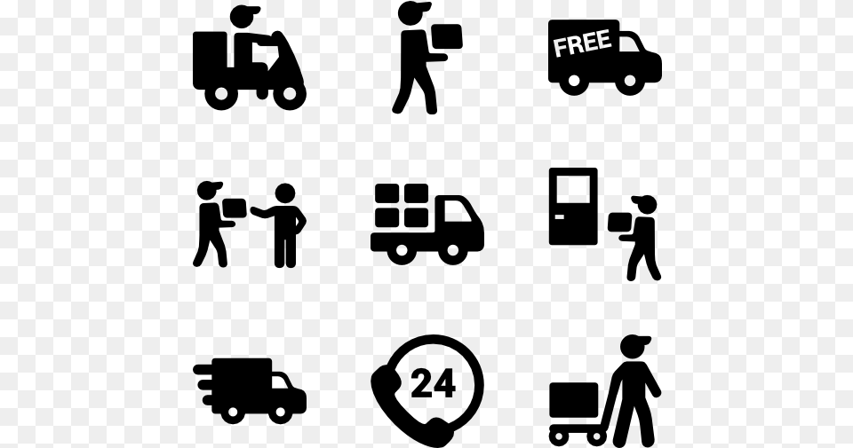 Mobil Box Icon, Gray Free Png Download