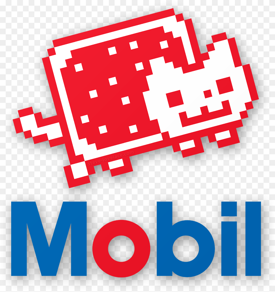 Mobil Logo With Nyan Cat Eni Exxon, First Aid Free Png Download