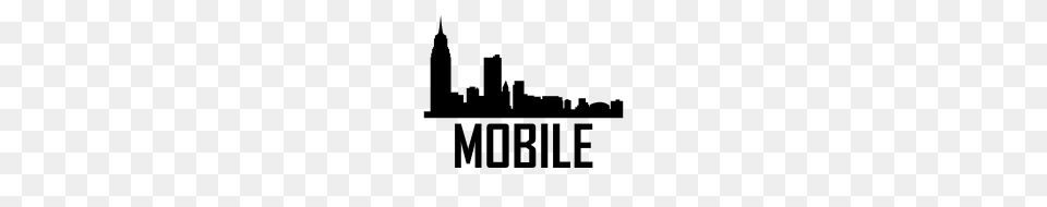 Mobile Alabama City Skyline, Firearm, Gun, Rifle, Weapon Png