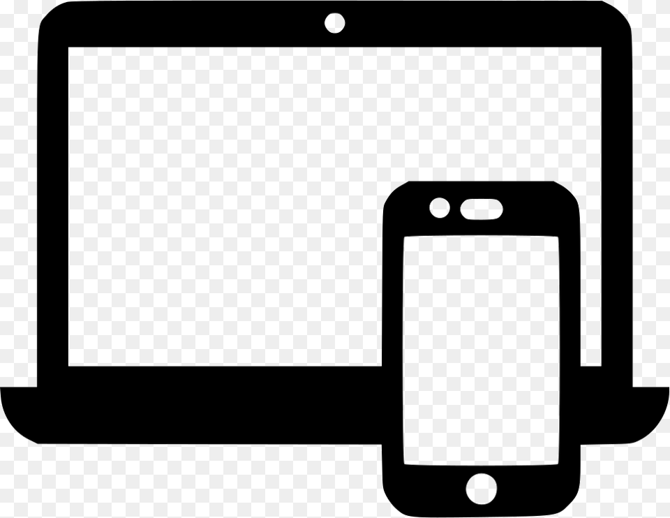 Mobile And Laptop Icon, Electronics, Mobile Phone, Phone, White Board Free Transparent Png