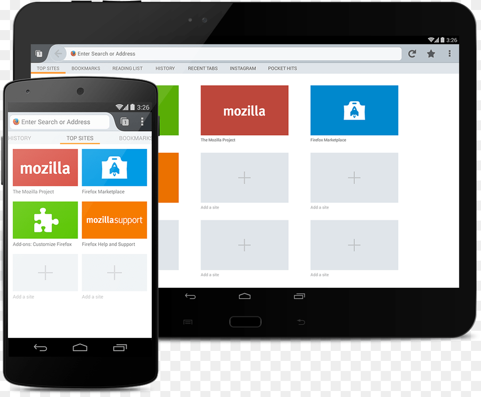 Mobile And Tablet Firefox On Android, Electronics, Mobile Phone, Phone, Computer Free Png