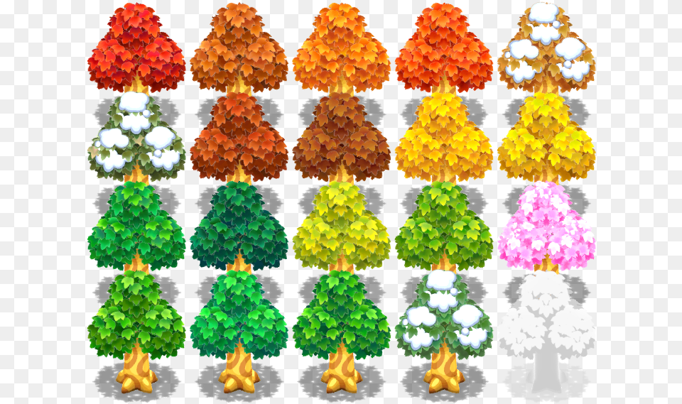 Mobile Animal Crossing Pocket Camp Tree The Models Colorfulness, Art, Graphics, Plant, Fungus Png Image