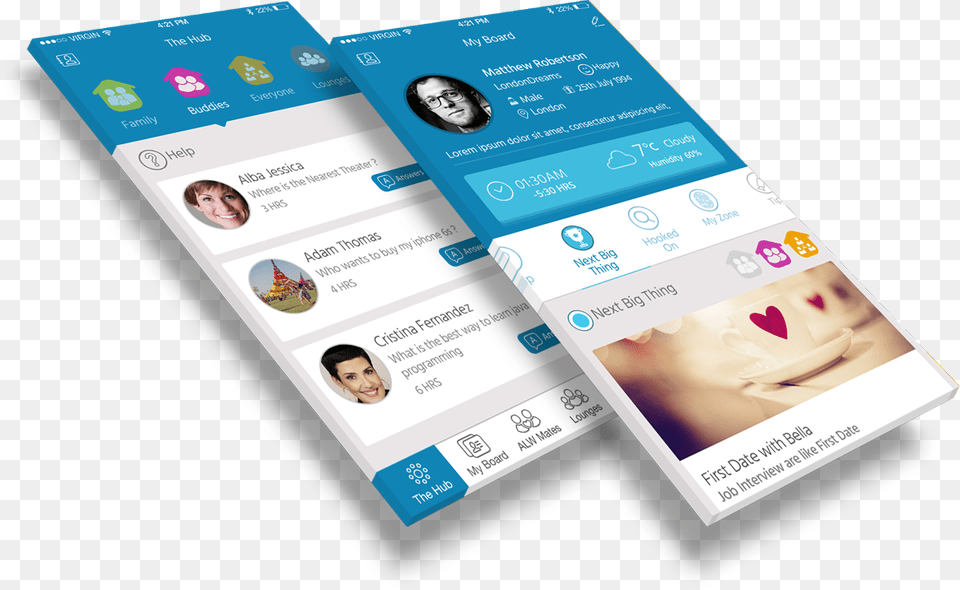 Mobile App, Text, Person, Face, Head Free Png Download