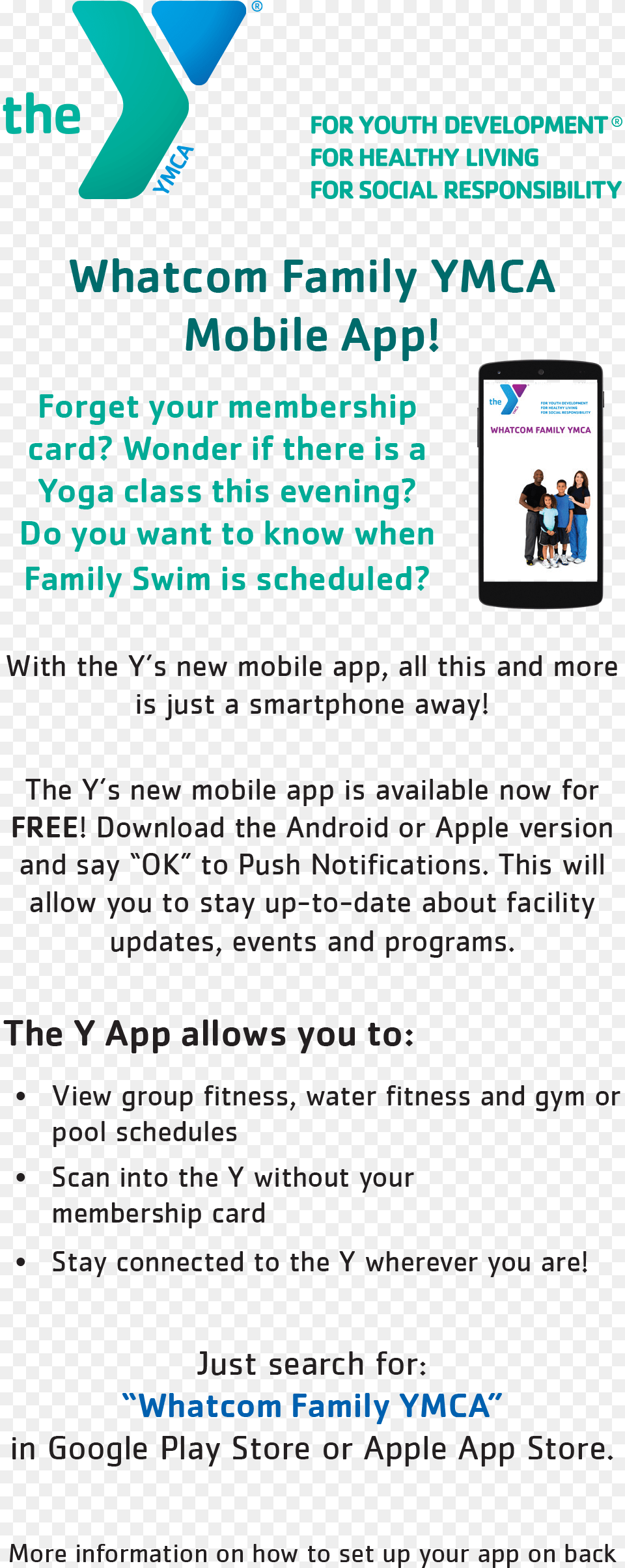 Mobile App Cheat Sheet New Ymca, Advertisement, Page, Poster, Text Free Png