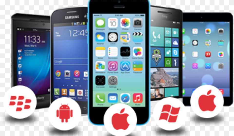 Mobile App Development Trends To Define The Future Multi Brand Mobile Phones, Electronics, Mobile Phone, Phone, Person Png Image