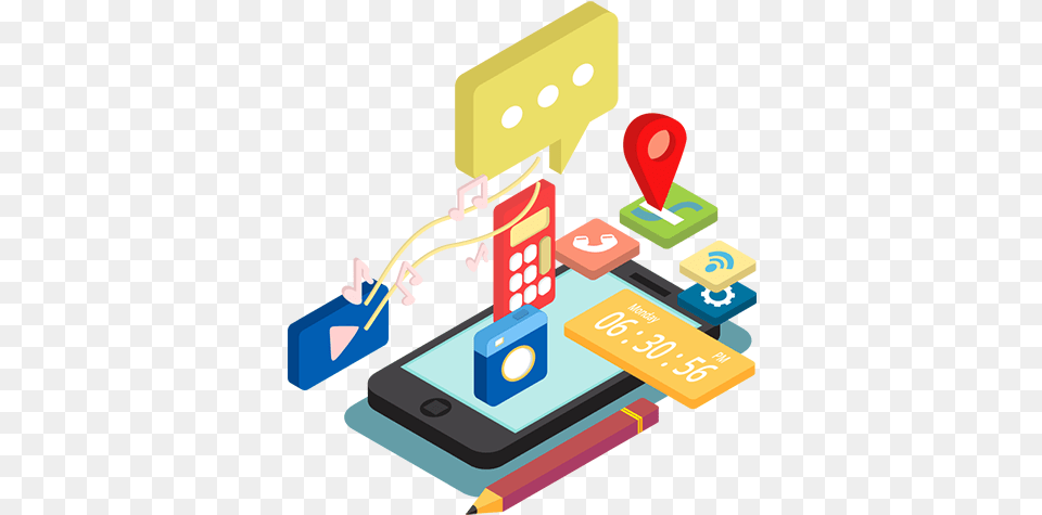 Mobile App Development Vector, Dynamite, Weapon, Electronics Png Image