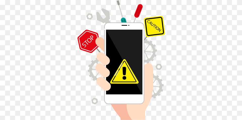 Mobile App Maintenance, Sign, Symbol, Electronics, Mobile Phone Free Transparent Png