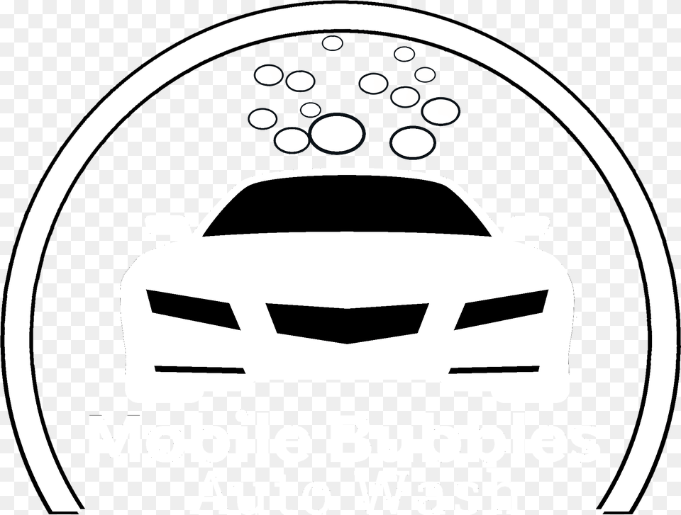 Mobile Bubbles Circle, Stencil, Logo, Car, Car Wash Png Image