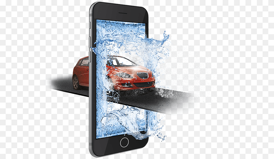 Mobile Car Wash, Electronics, Phone, Mobile Phone, Transportation Free Png Download