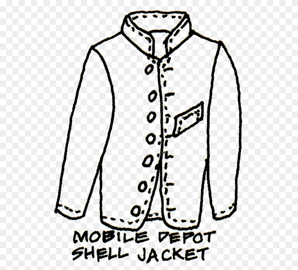 Mobile Depot Shell Jacket, Clothing, Coat, Long Sleeve, Sleeve Free Png