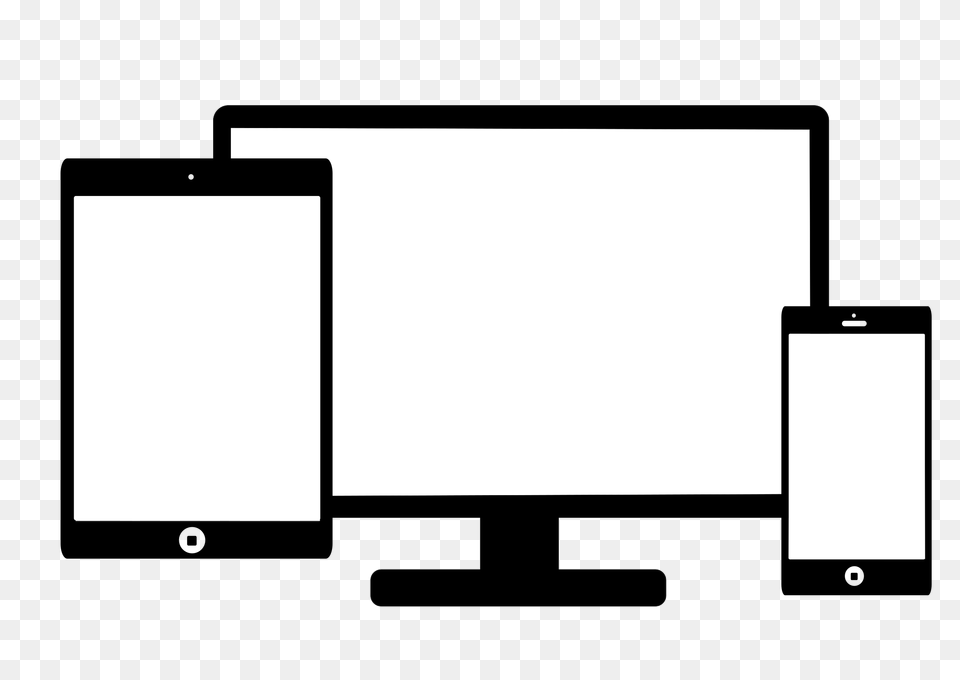 Mobile Displays Against A Computer Screen Icons, Electronics, White Board, Computer Hardware, Hardware Free Transparent Png