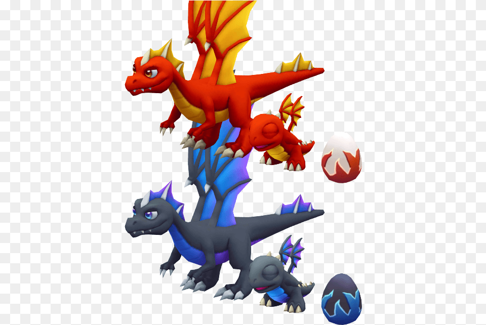 Mobile Dragonvale World Fire Dragon The Models Resource Dragonvale World Enchanted Fire, Animal, Dinosaur, Reptile Free Png Download