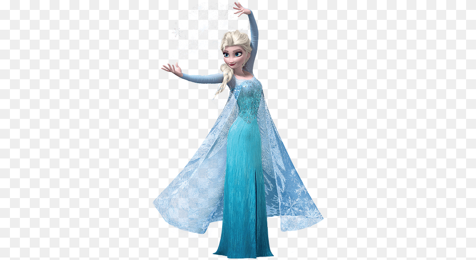 Mobile Education Programming Elsa Frozen, Clothing, Dress, Gown, Fashion Free Png Download