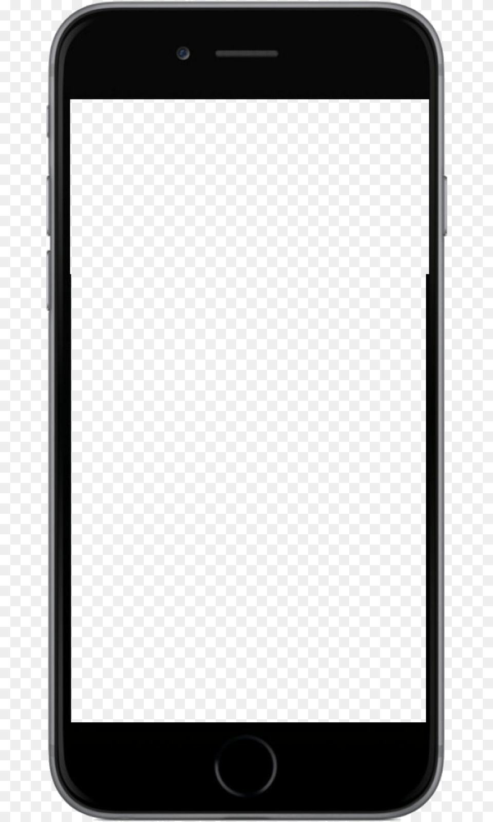 Mobile Frame Download Black And White Phone Cartoon, Electronics, Iphone, Mobile Phone Free Png